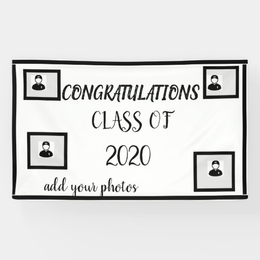 Design your own banners for graduation banner (Horizontaal)