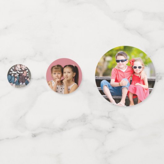 Design your own custom made personalized  confetti (Voorkanten)