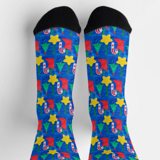 Design Your Own Custom Socks with Your Child's Art Sokken