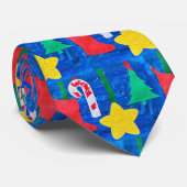 Design Your Own Custom Tie with Your Child's Art Stropdas (Opgerold)
