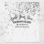 Design Your Own Custom Wijn Etiket (Enkel label)