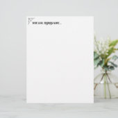 design your own letterhead template (Staand voorkant)