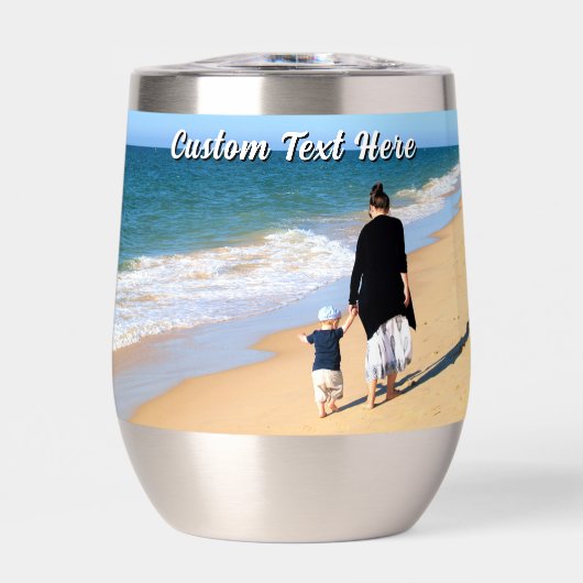 Design Your Own Photo and Custom Text Personalized (Voorkant)