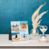 Design Your Own Photo Collage Plaque Custom Text Fotoplaat (Insitu)