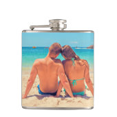 Design Your Own Photo Flask Gift Personalized Heupfles (Voorkant)