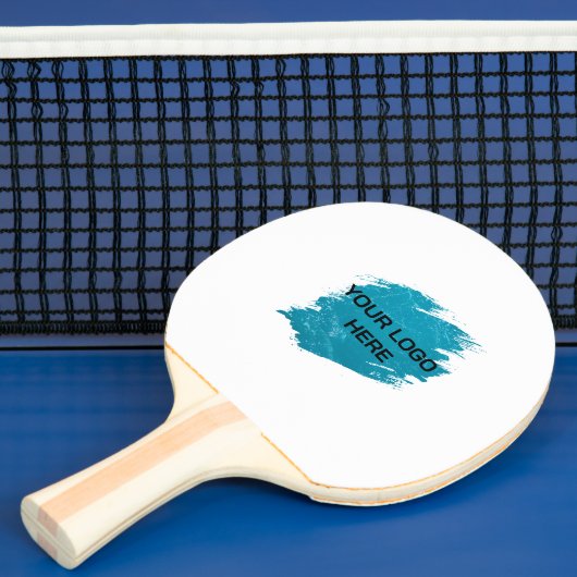 Design Your Own Ping Pong Paddle– Logo and Text Tafeltennisbatje (Insitu)