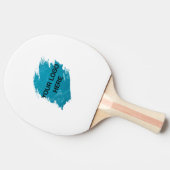 Design Your Own Ping Pong Paddle– Logo and Text Tafeltennisbatje (Zijkant)