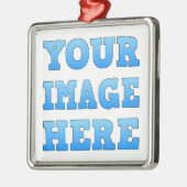 Design Your Own Premium Square Ornament (Links)