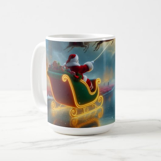 Design Your Personalized Custom Christmas Koffiemok (Voorkant links)