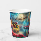 Design Your Personalized Custom Christmas Papieren Bekers (Voorkant)