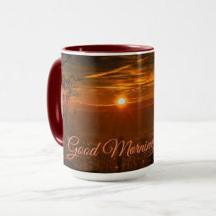 Design zonsondergang Koffie & Thee mokken