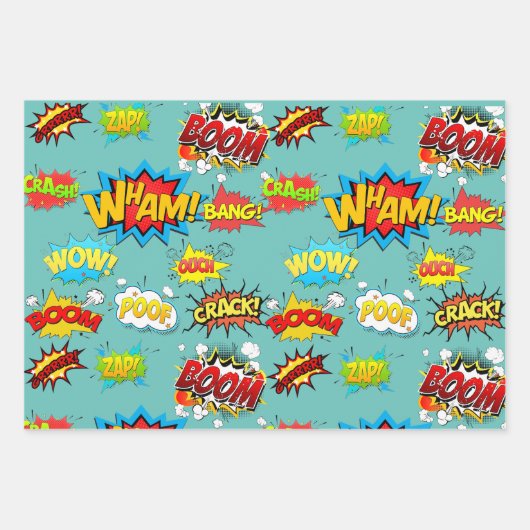 designcomics inpakpapier vel (Voorkant 2)