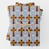 Designed, 19-inch x 29-inch papierpakbladen inpakpapier vel (In situ)