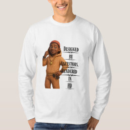 Designed By Ancestors,Pixarstyle 3D T-shirt