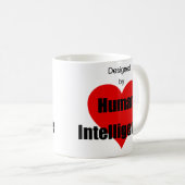 Designed by Human Intelligence Koffiemok (Voorkant rechts)