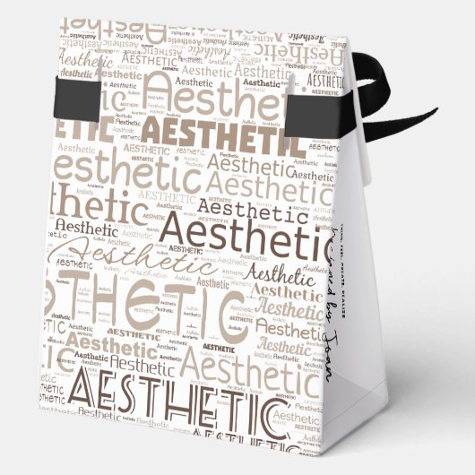 Designed by Joan Aesthetic GiftBox Bedankdoosjes (Achterkant)