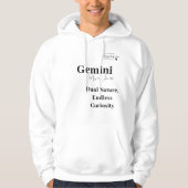 Designed by Joan Gemini Zodiac Hoodie (Voorkant)
