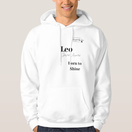 Designed by Joan Leo Zodiac Hoodie (Voorkant)