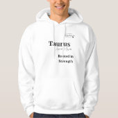 Designed by Joan Taurus Zodiac Hoodie (Voorkant)