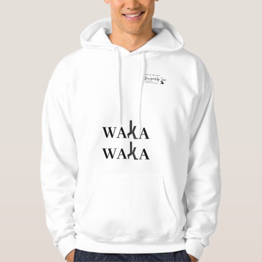 Designed by Joan WakaWaka Hoodie (Voorkant)