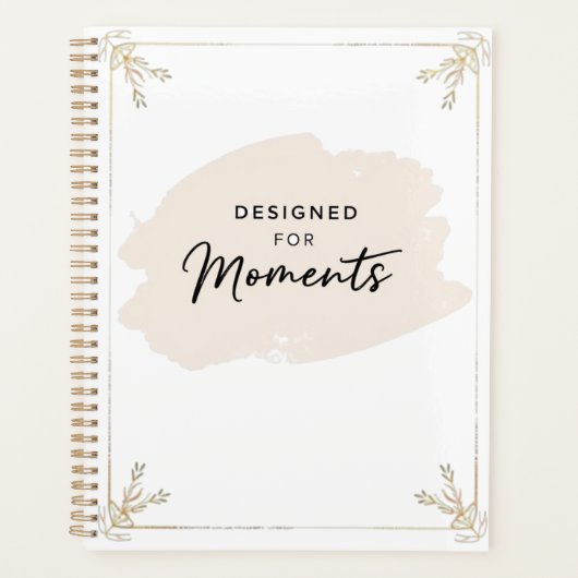 Designed for Moments – Elegant Pastel Daily Planner (Voorkant)