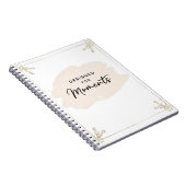 Designed for Moments – Minimalist Watercolor Notitieboek (Rechterzijde)
