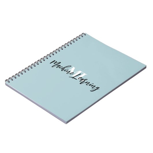 Designed for Tech Innovators & ML Enthusiasts – ML Notitieboek (Linkerzijde)
