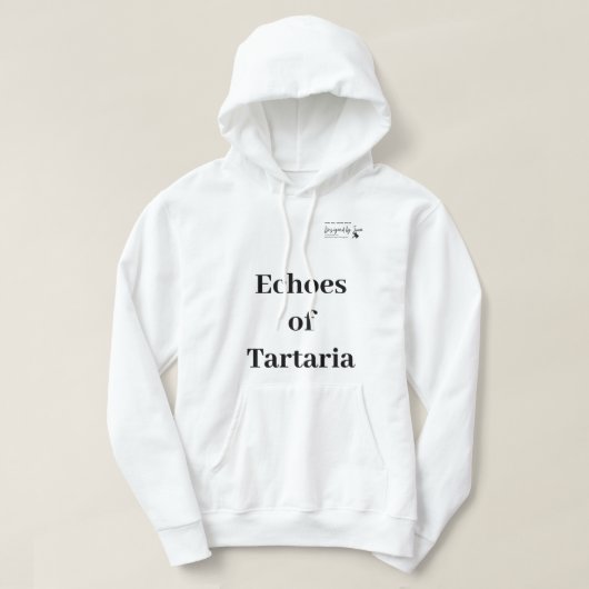 DesignedbyJoan Hoodie Mysteries of a Forgotten Age (Design voorkant)