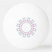 Designer 3-sterren pingpong Balls Pingpongbal (Achterkant)
