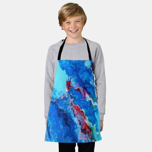 Designer Apron Schort (Gedragen)