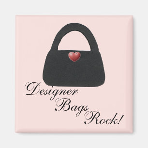 Designer Bags Rock Magneet