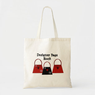 Designer Bags Rock Tote Bag