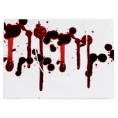 Designer Blood Splatter Large Cadeautasje (Voorkant)