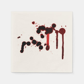 Designer Blood Splatter Servet