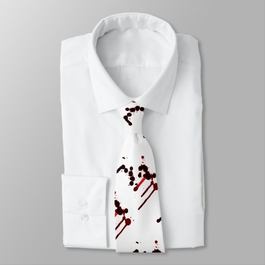 Designer Blood Splatter Stropdas (Gebonden)