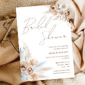 Designer Boho Vrijgezellenfeest Spring of Fall Wed Kaart