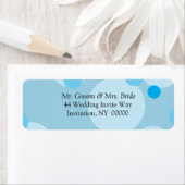 Designer Bruiloft Nodig Label Sticker uit (Insitu)