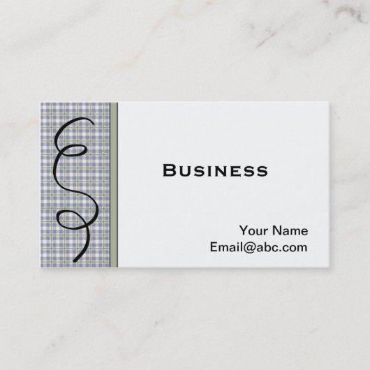 Designer Business CRds Visitekaartje (Voorkant)