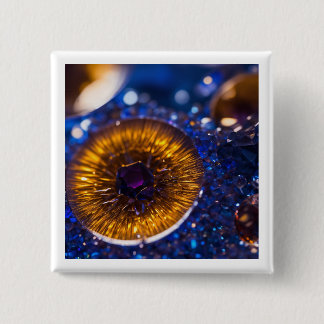 Designer Buttonnen Vierkante Button 5,1 Cm