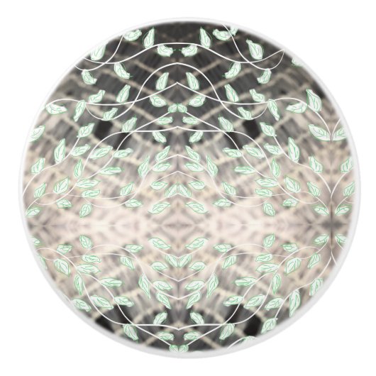 Designer Cabinet Pull Keramische Knop (Voorkant)