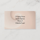 Designer Cake Fancy Chocolade Visitekaartje (Achterkant)