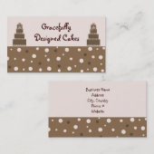 Designer Cakes en Little Stippen Visitekaartje (Voorkant / Achterkant)
