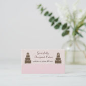 Designer Cakes Visitekaartje (Staand voorkant)