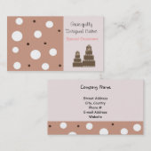 Designer Cakes Visitekaartje (Voorkant / Achterkant)