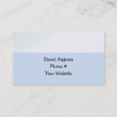 Designer Cakes Visitekaartje (Achterkant)