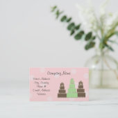 Designer Cakes Visitekaartje (Staand voorkant)