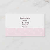 Designer Cakes Visitekaartje (Achterkant)