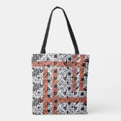 Designer Canvas tas (Achterkant)