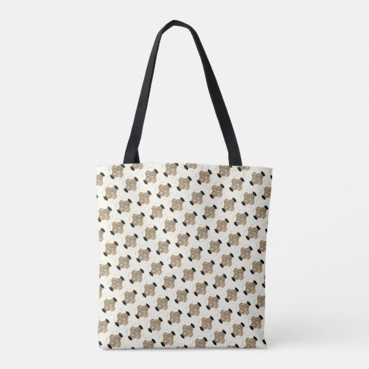 Designer Canvas tas (Achterkant)