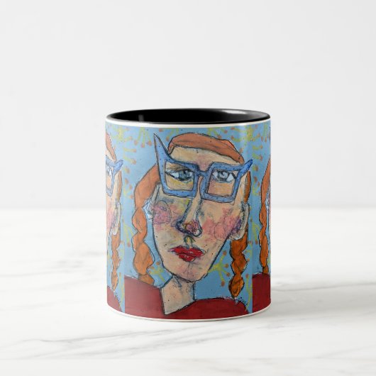 Designer Cat Eyes 11oz Mok (Center)